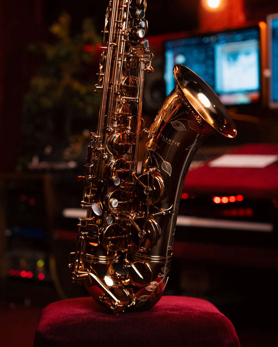 The Duke Tenor in the recording studio